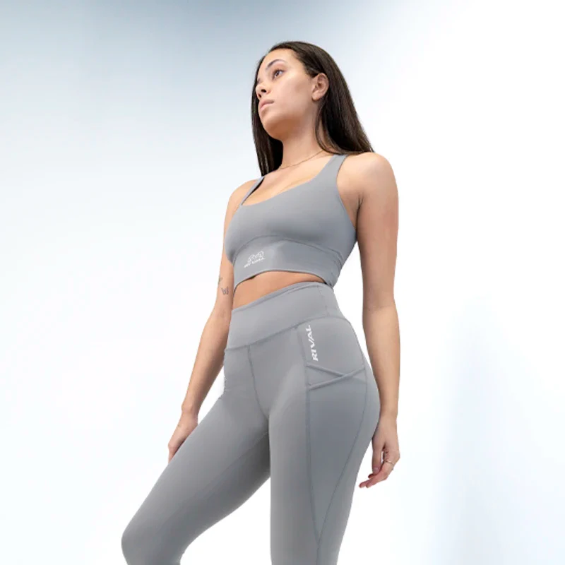 Buttery Stretch Cross-Back Sports Bra - Image 13