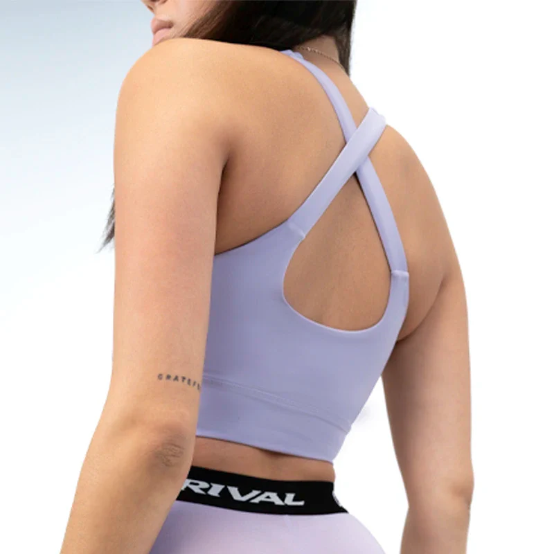Buttery Stretch Cross-Back Sports Bra - Image 7