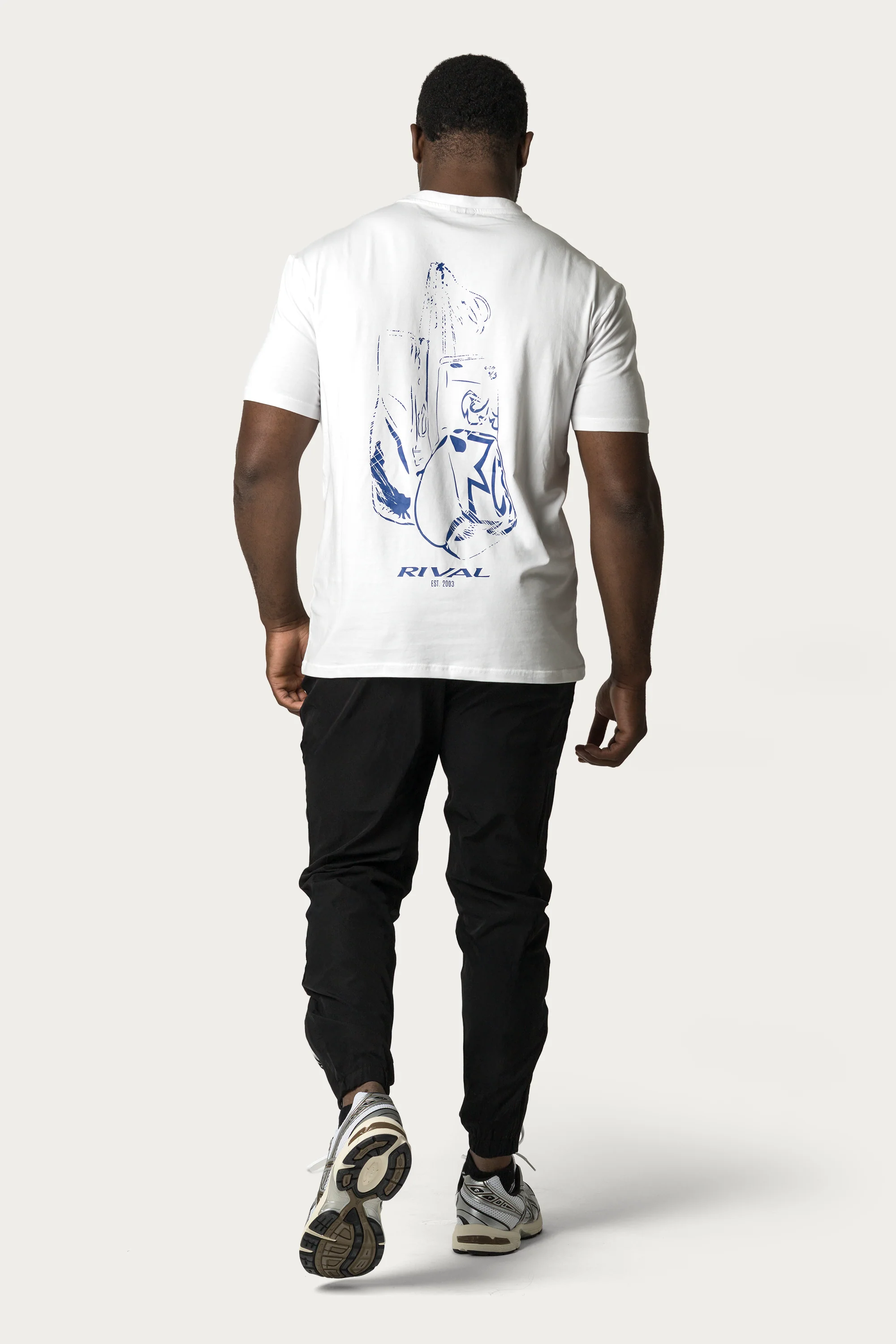 Faded Gloves Graphic Tee with spandex - Image 12