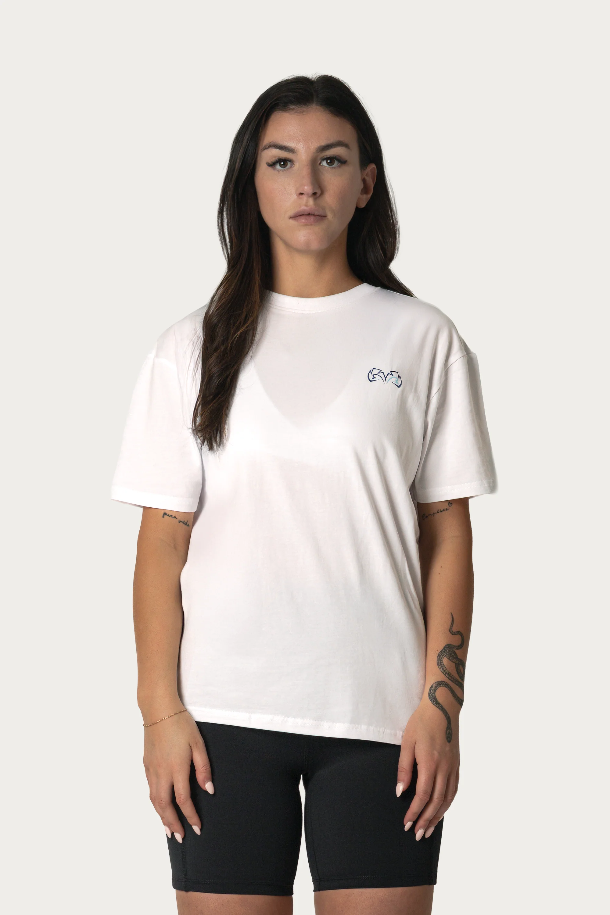 Faded Gloves Graphic Tee with spandex - Image 13