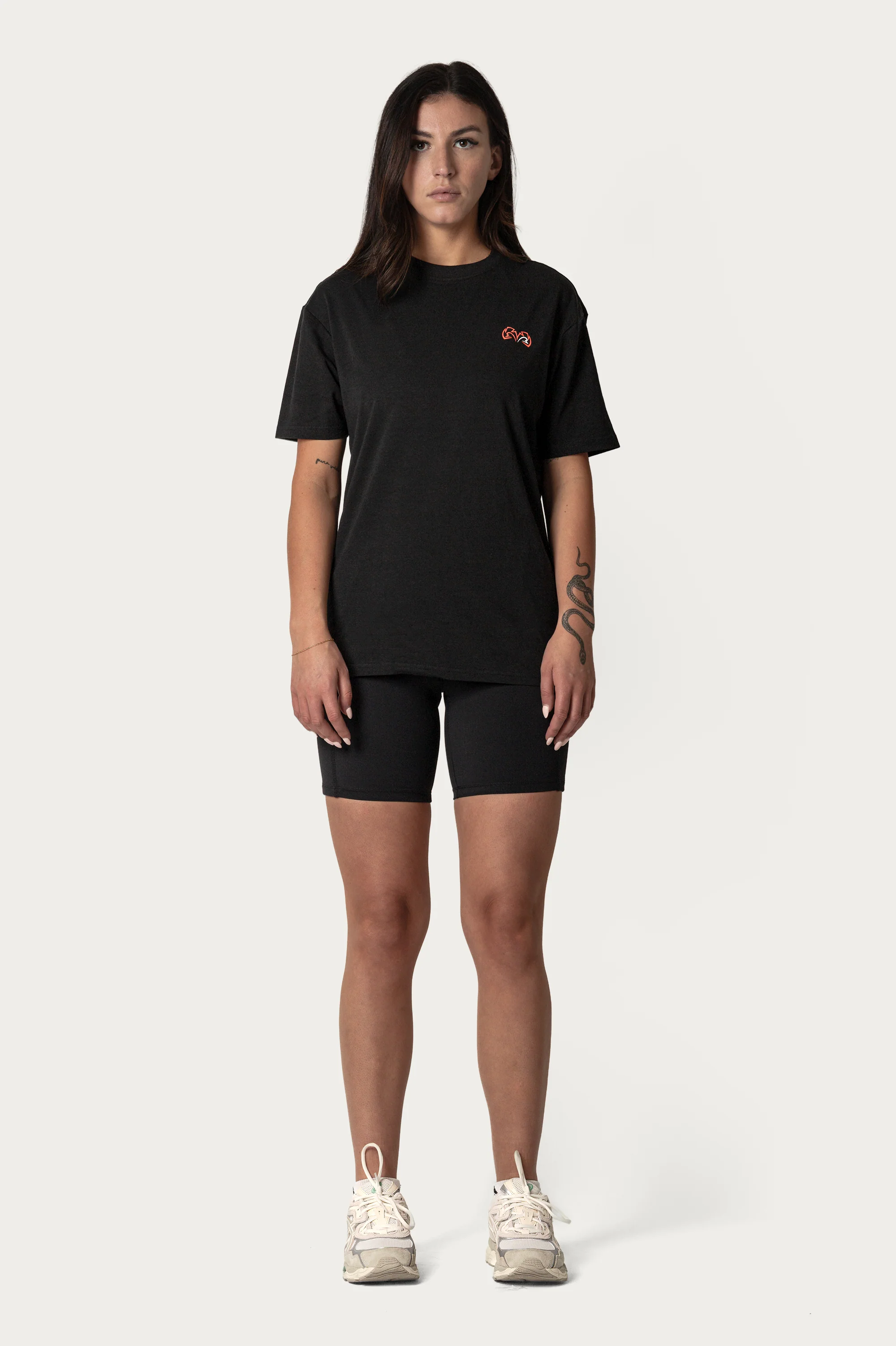 Faded Gloves Graphic Tee with spandex - Image 5