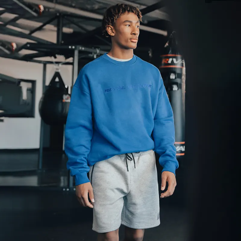 Fleece Oversized Crewneck Sweater - Image 10