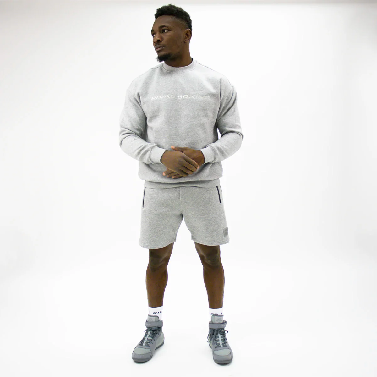 Fleece Oversized Crewneck Sweater - Image 6