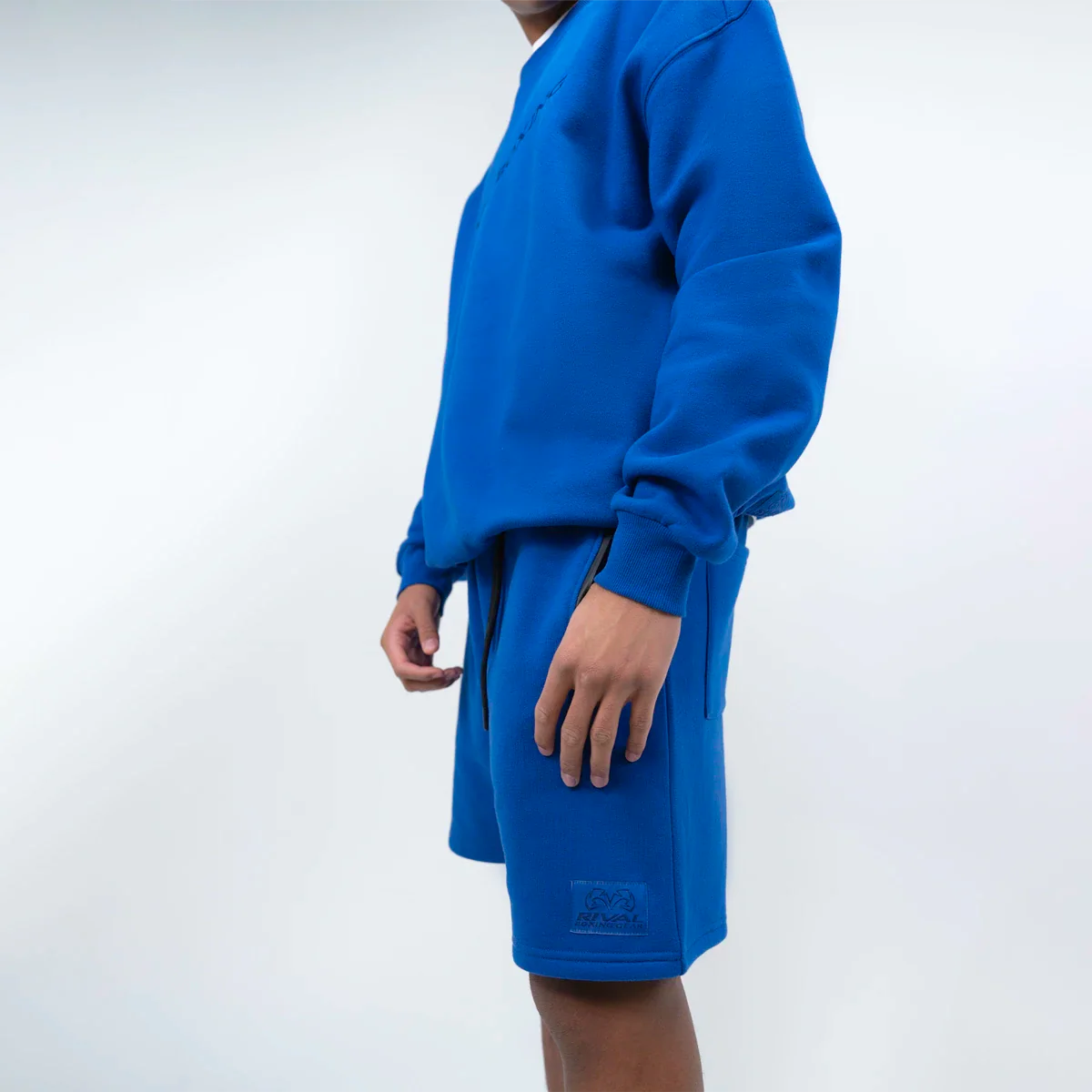Fleece Oversized Crewneck Sweater - Image 8