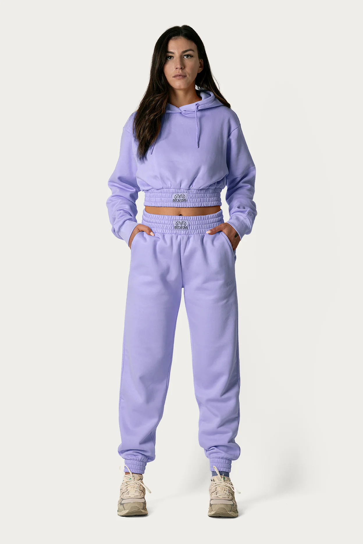 Women's Cropped Heavyweight Fleece Hoodie - Image 14