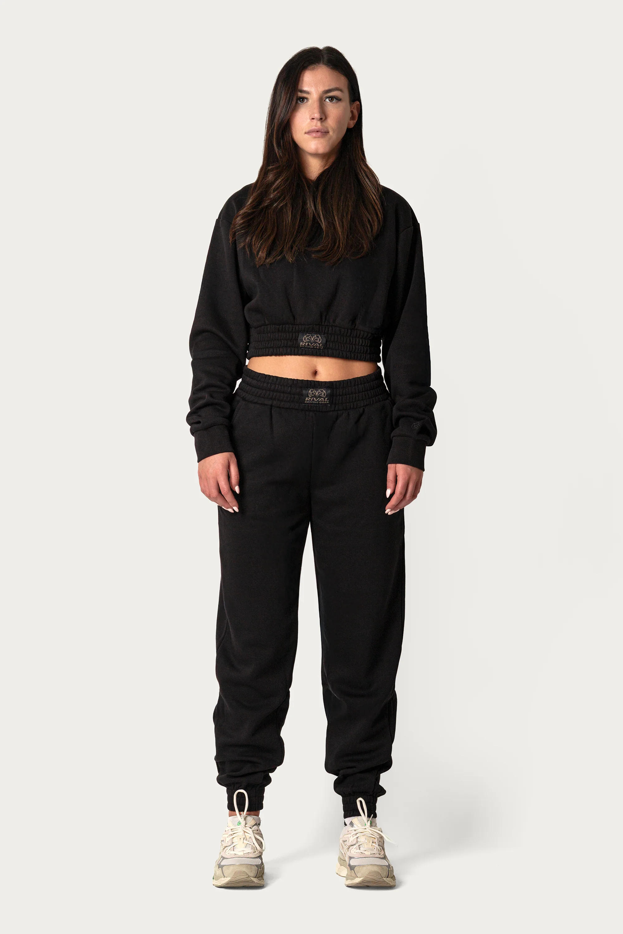 Women's Cropped Heavyweight Fleece Hoodie - Image 8