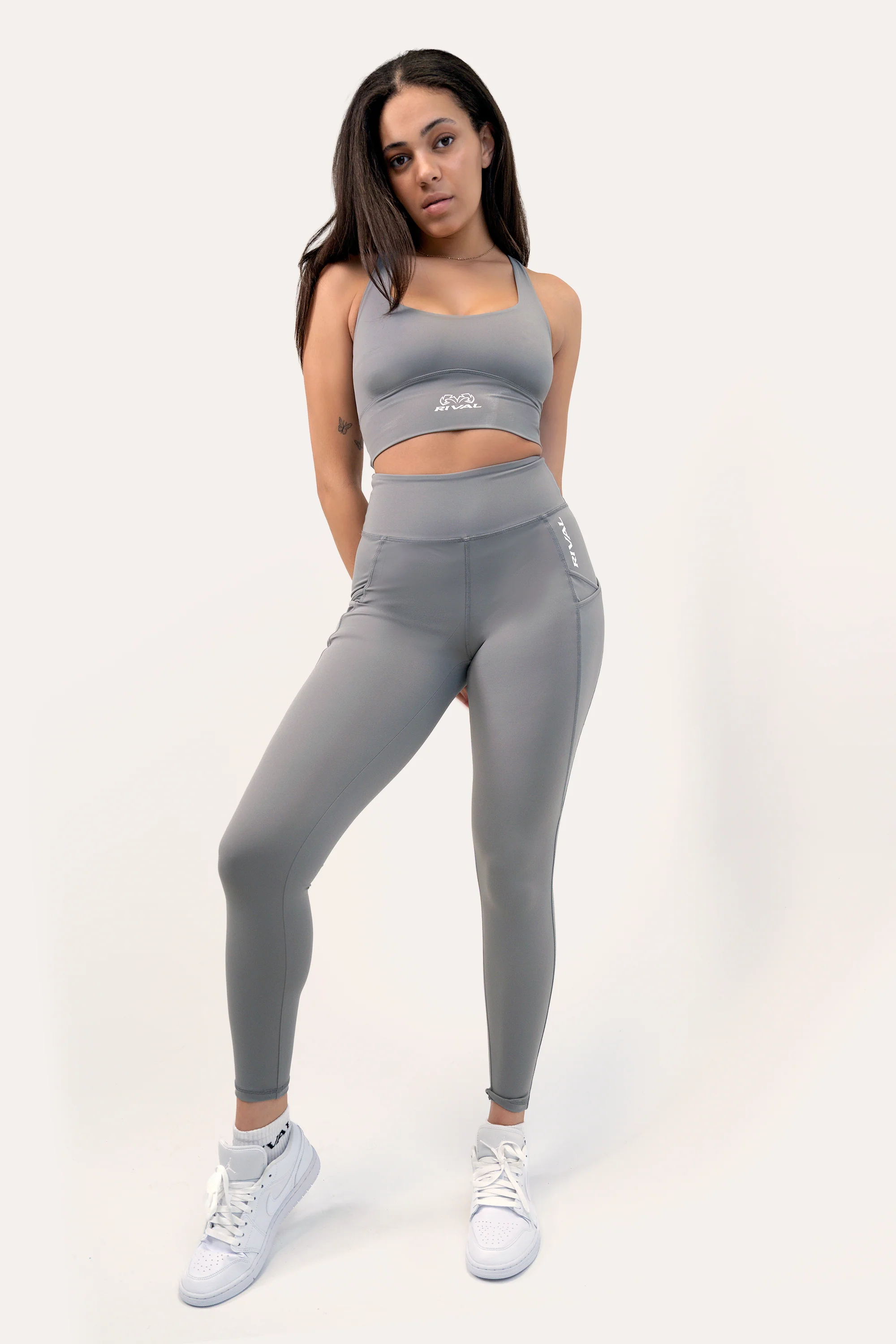 Women's High-Rise Leggings with Pockets - Image 5