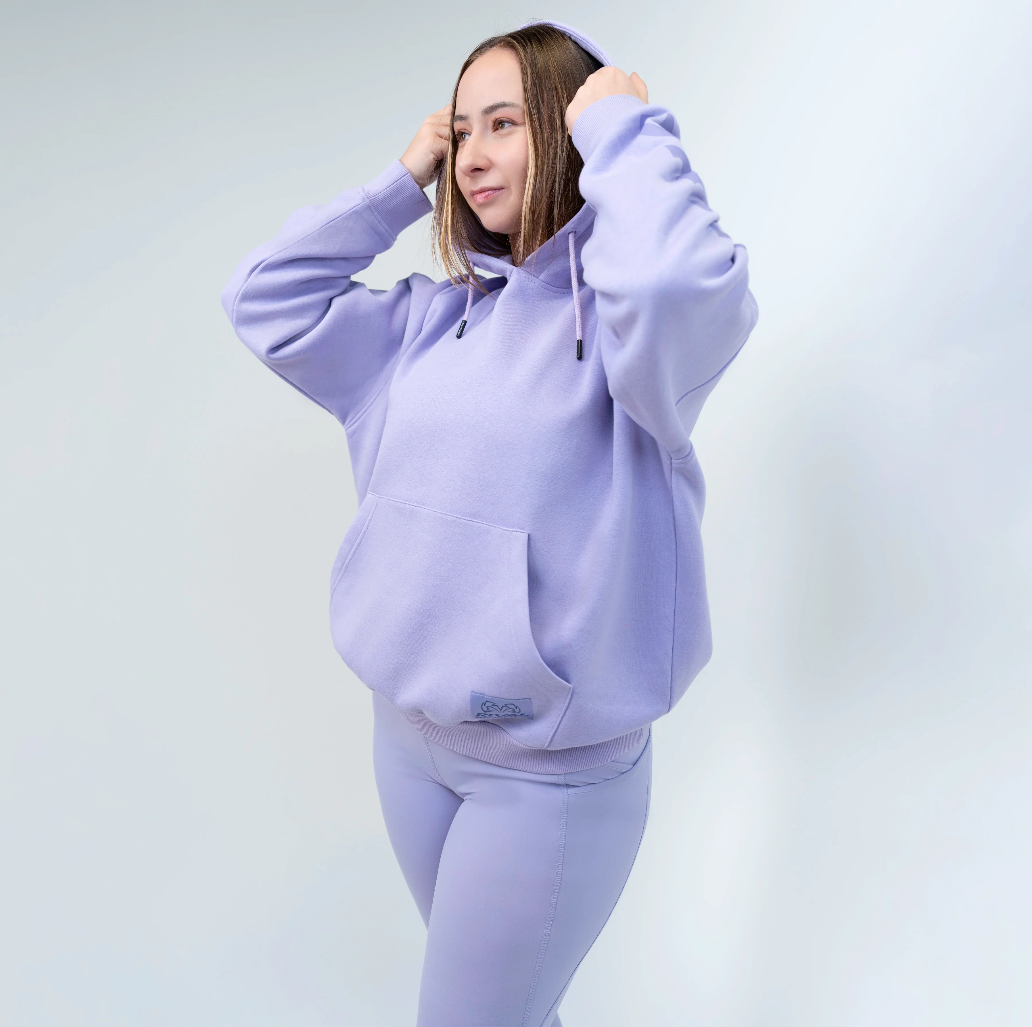 Women's Oversized Heavyweight Fleece Hoodie - Image 5