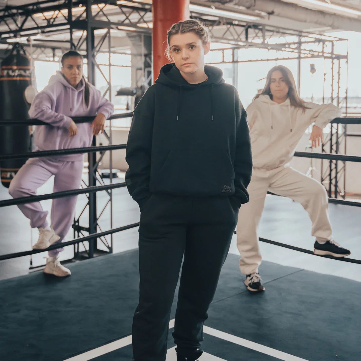 Women's Oversized Heavyweight Fleece Hoodie - Image 9